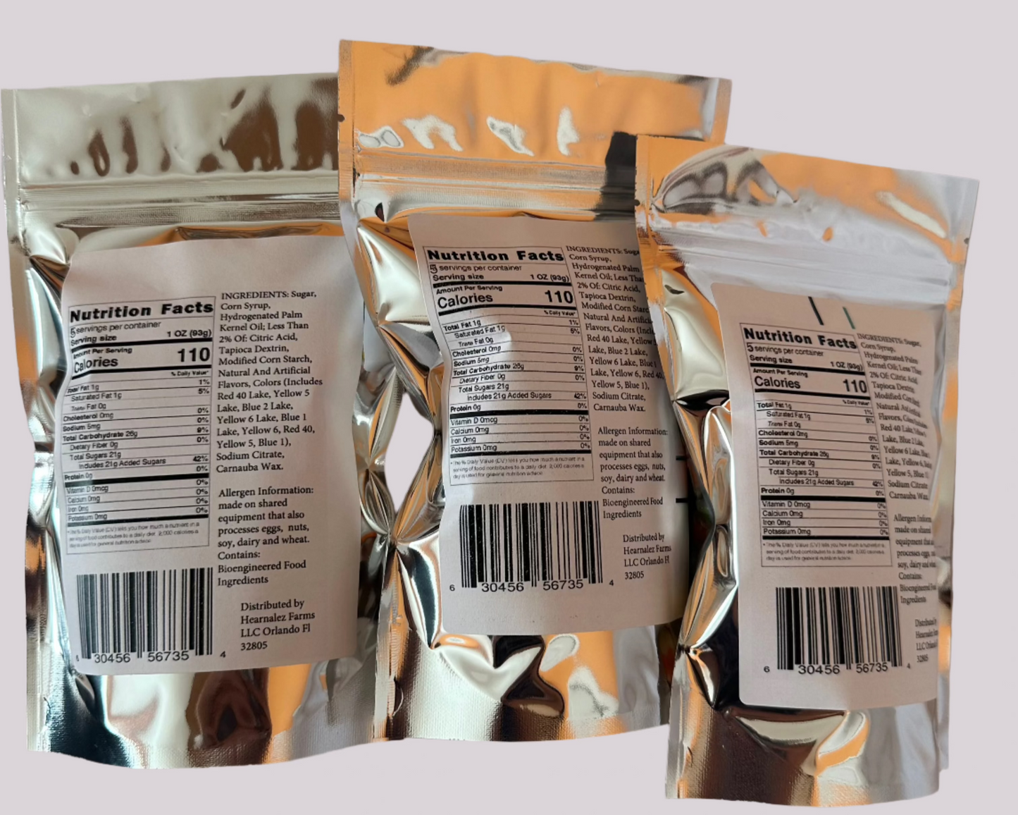 Freeze Dried Fruit Candy- 3pack